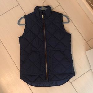 Navy blue J Crew Vest XXS